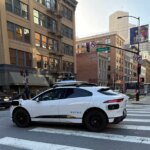 Waymo in San Francisco outside RSA Conference