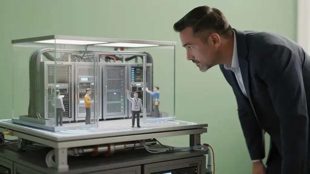 photo of IT executive observing his tech stack