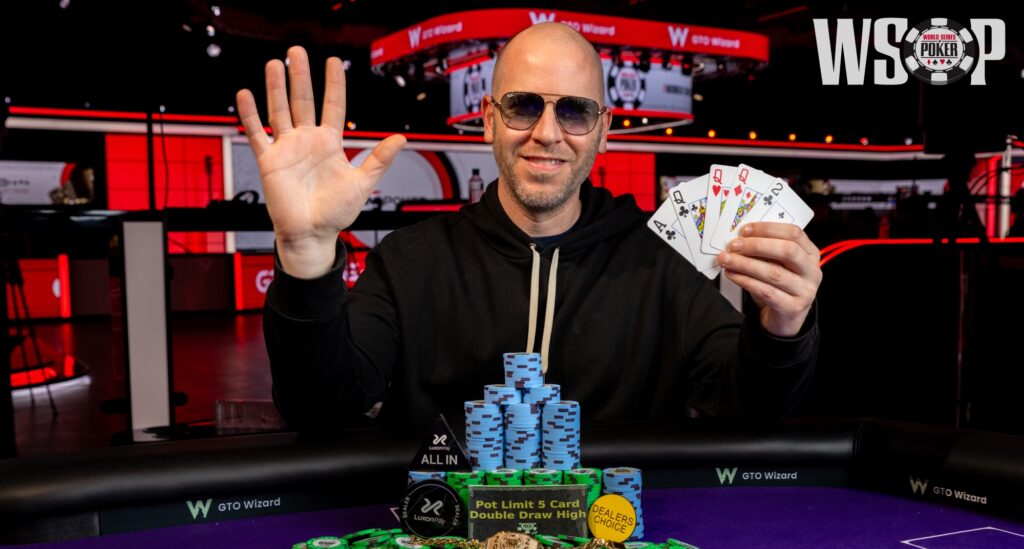 Jeff Madsen remporte le choix des concessionnaires WSOP pour son cinquième bracelet