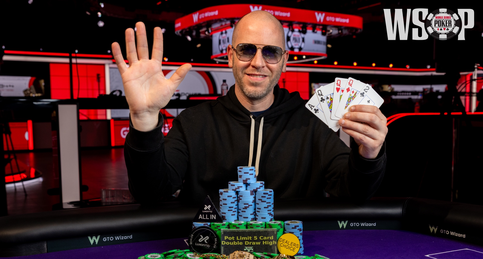 Jeff Madsen remporte le choix des concessionnaires WSOP pour son cinquième bracelet