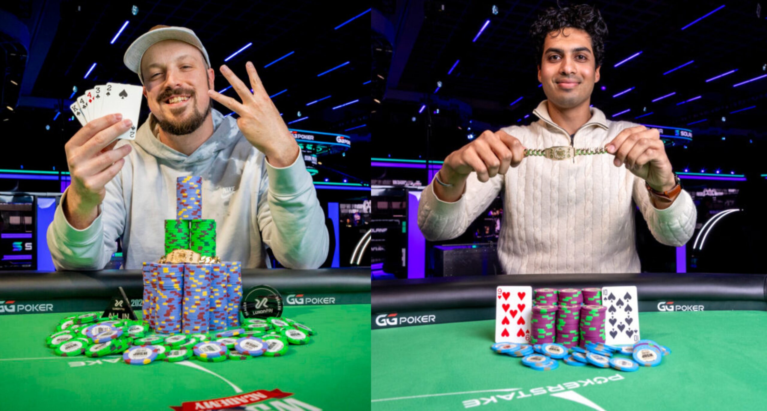 Abhishek Mhatre et Zachary Gruneberg gagnent aux World Series of Poker