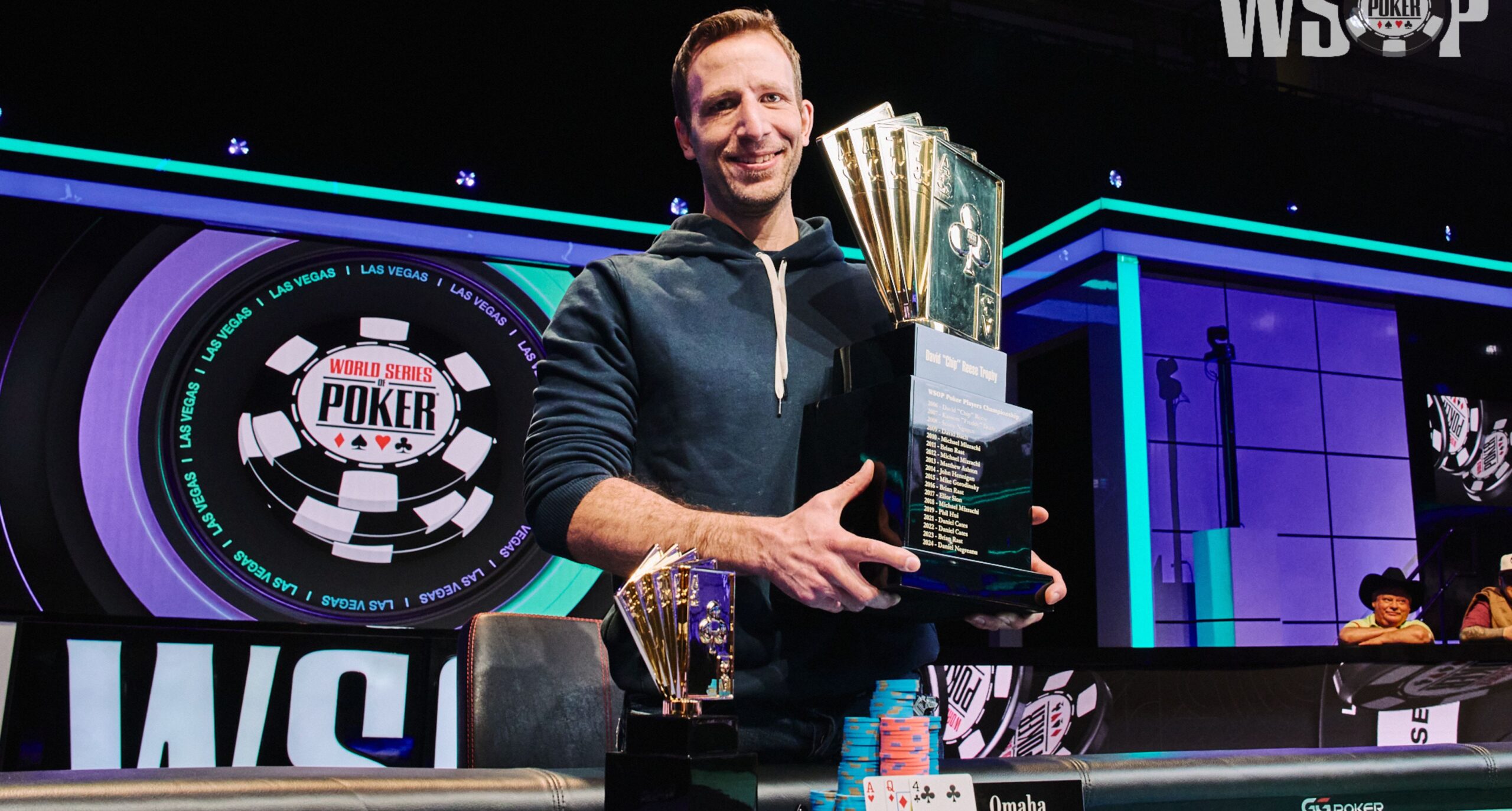 Benny Glaser remporte le championnat des joueurs de poker WSOP 2026 à 50 000 $