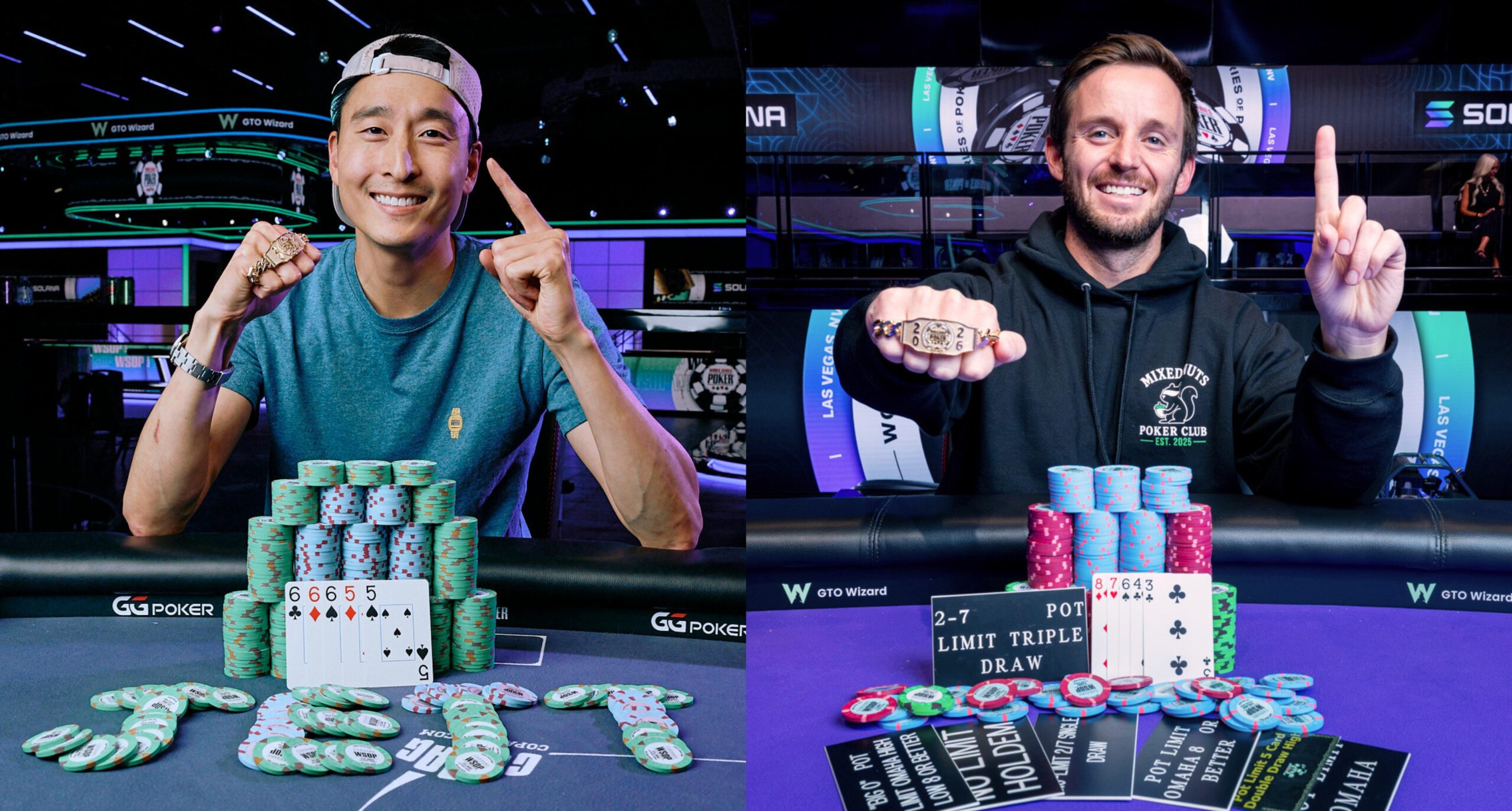 Atchison et Smith remportent leurs premiers bracelets aux World Series Of Poker