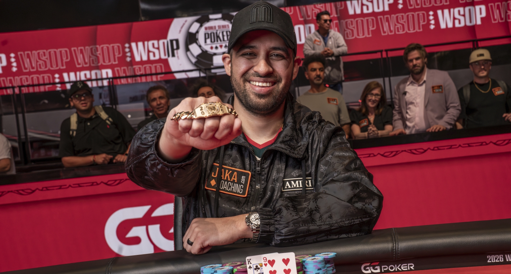 Antonio Vargas remporte son premier bracelet aux World Series of Poker 2026