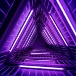 purple triangles