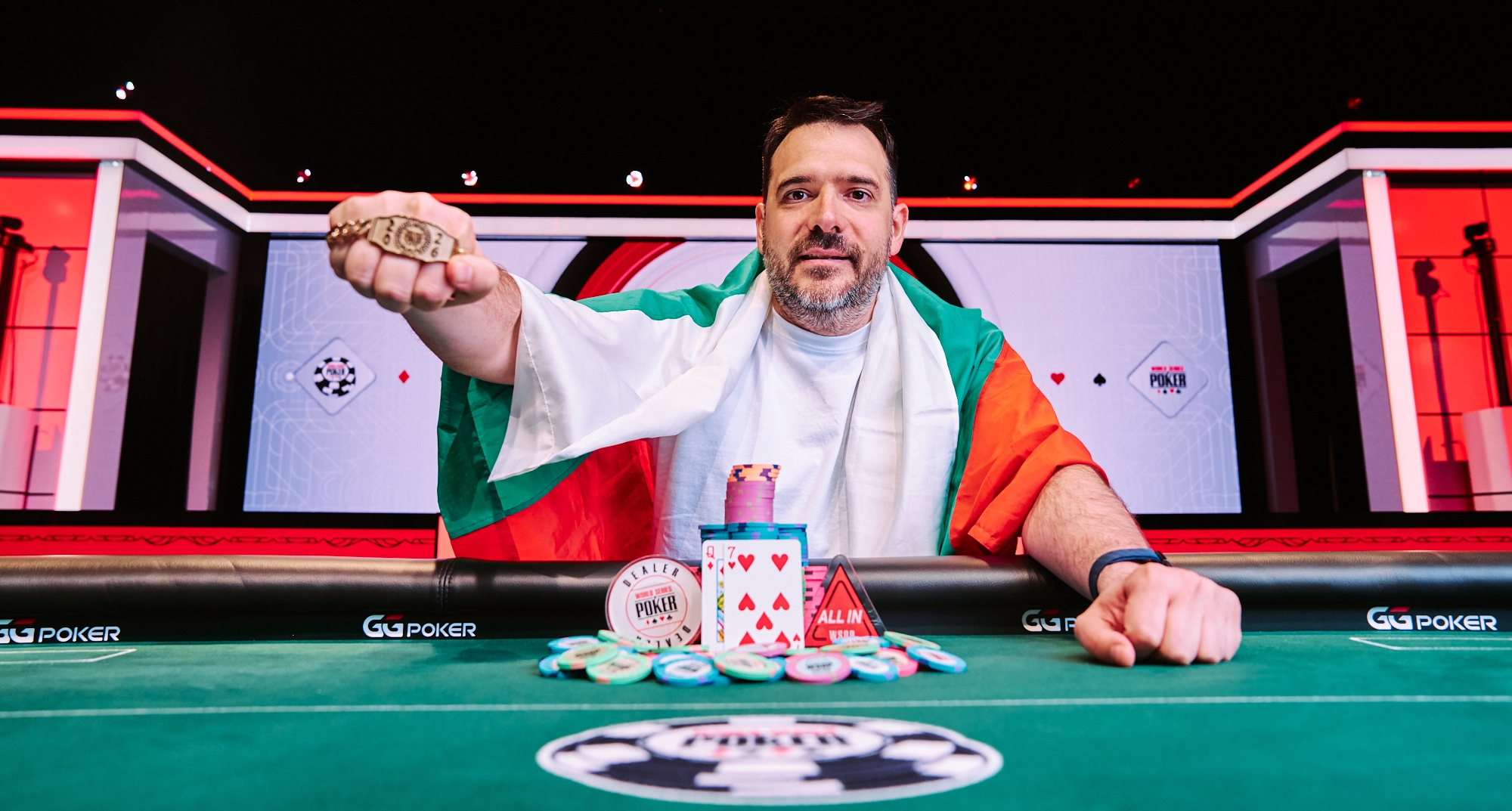 Dimitar Danchev remporte le Heads-Up de 25 000 $ des WSOP pour son deuxième bracelet