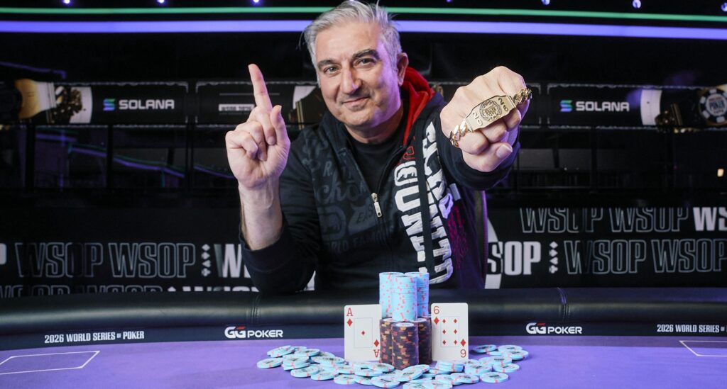 Homan Mohammadi remporte l'événement seniors des World Series of Poker