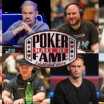 The eight finalists for the 2026 Poker Hall of Fame