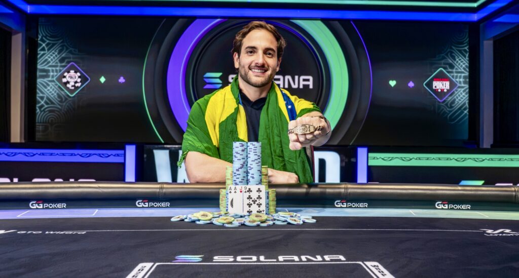 Joao Simao remporte les World Series of Poker 50 000 $ PLO HIgh Roller