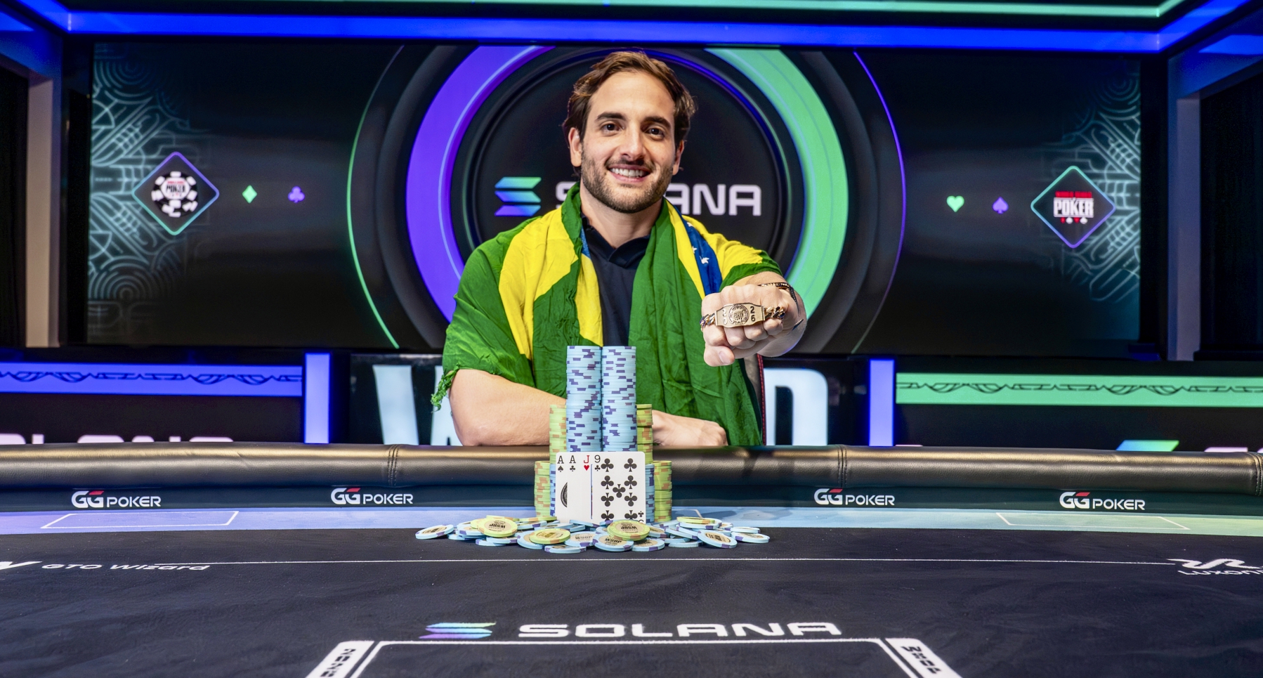 Joao Simao remporte les World Series of Poker 50 000 $ PLO HIgh Roller