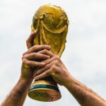 A picture of the World Cup Trophy
