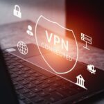A picture of a representation of a VPN