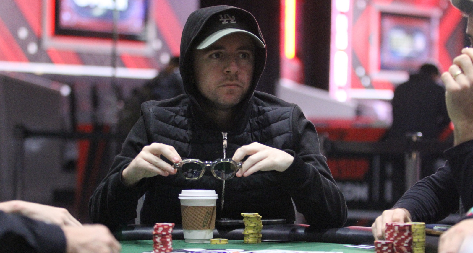 A picture of Patrick Leonard at the 2024 World Series of Poker