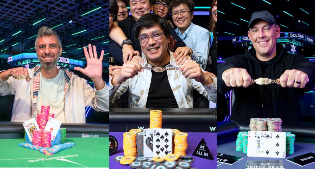 Asi Moshe et Daisuke Ogita profitent des étapes importantes des World Series of Poker