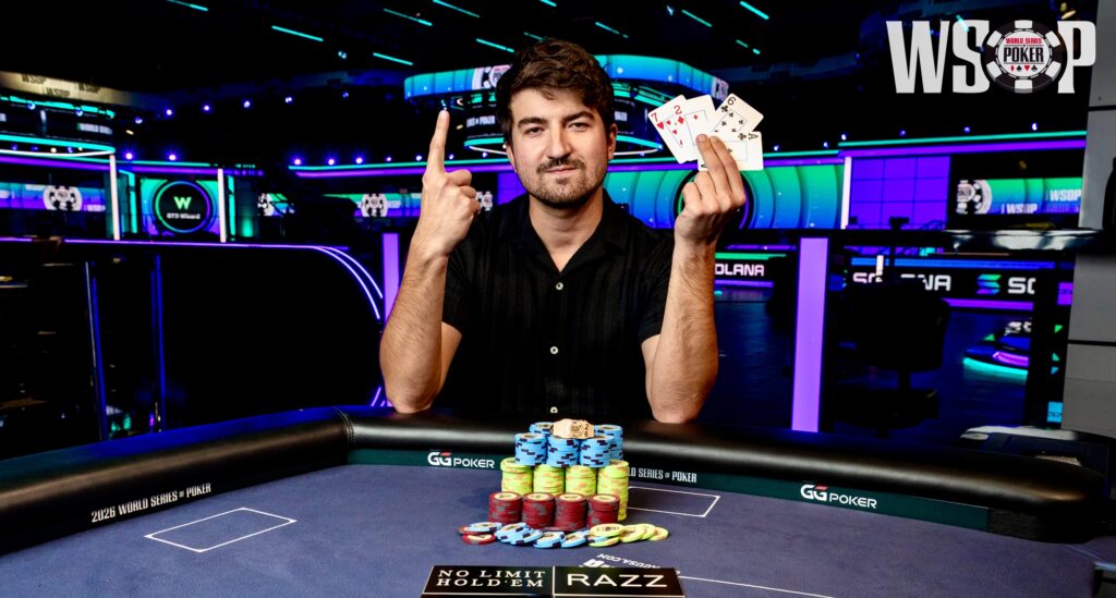 Dzmitry Urbanovich remporte les World Series Of Poker en 8 parties pour 10 000 $