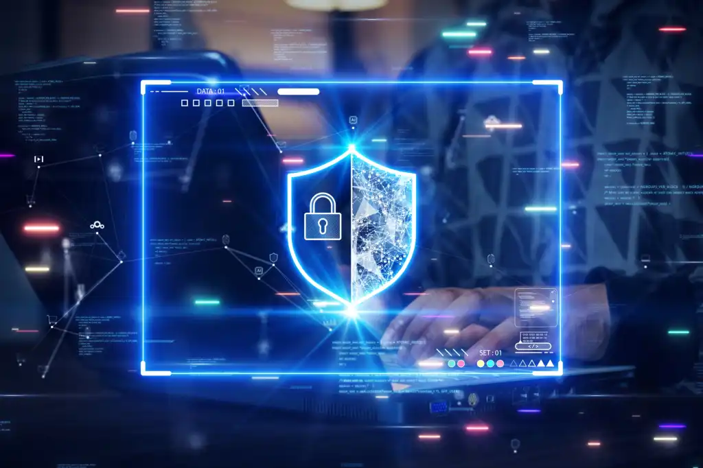 Security, laser shield