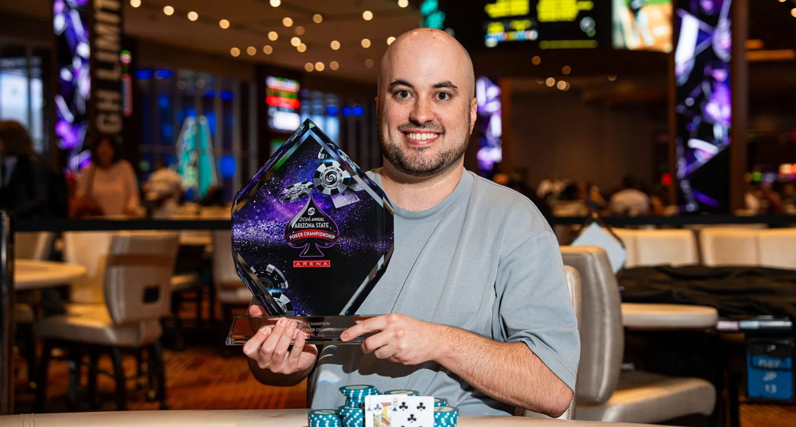 Evan Sandberg remporte le championnat de poker de l'Arizona State, 627 050 $