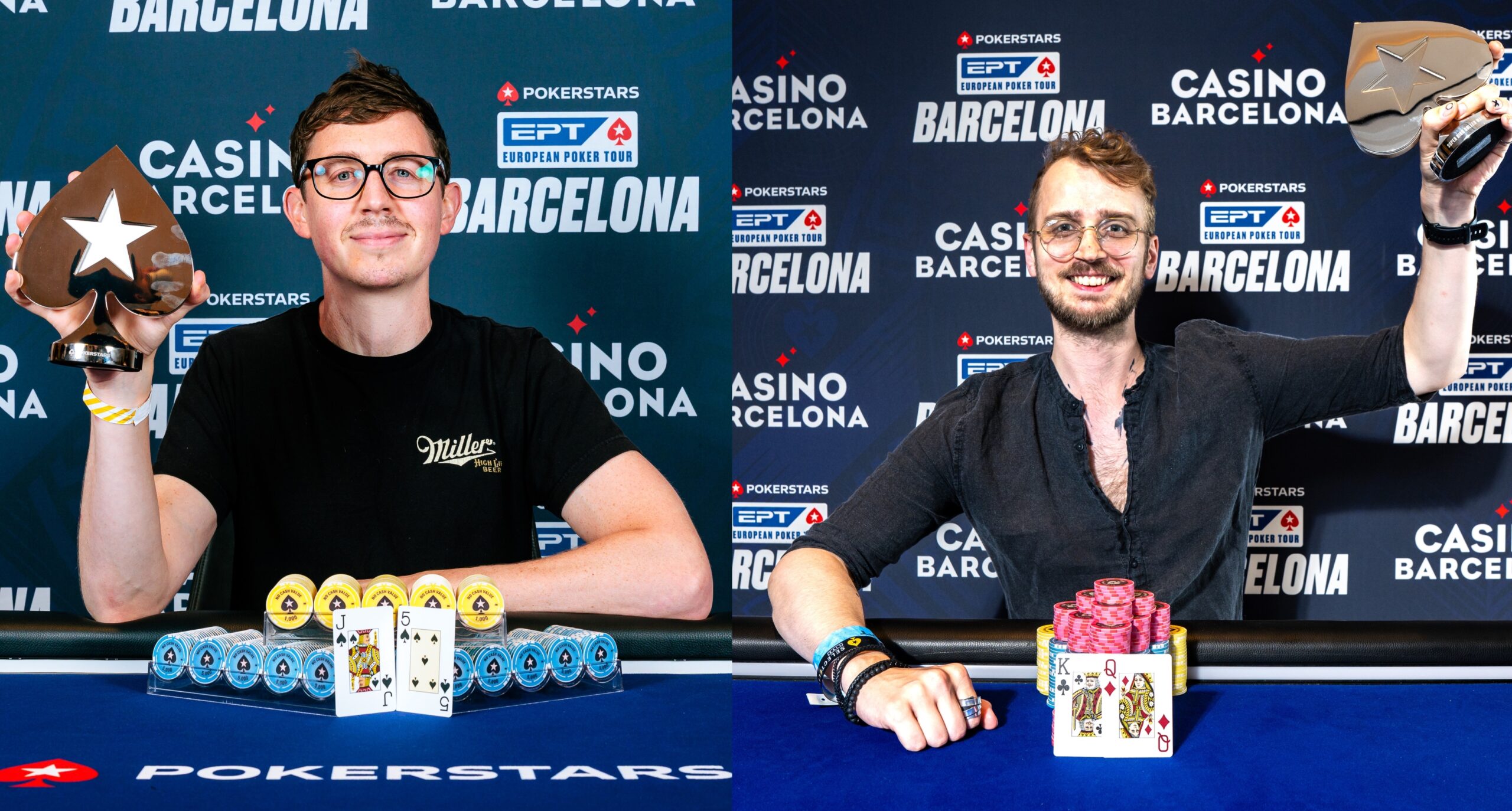 Brock Wilson et Klemens Roiter remportent l'European Poker Tour Barcelona High Rollers