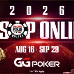 Annonce du calendrier en ligne des World Series Of Poker 2026