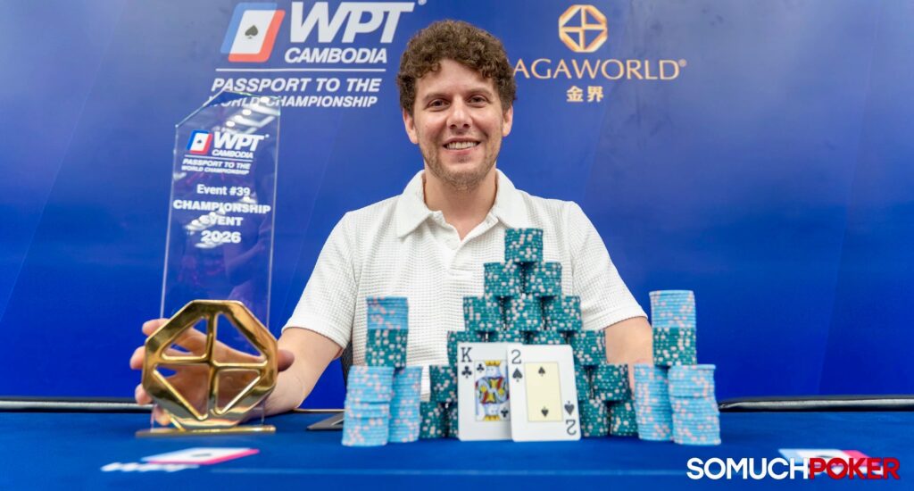 Ari Engel remporte l'événement du World Poker Tour au Cambodge