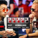 Bad Beat : Pocket Aces craqué lors de la table finale du Main Event des WSOP