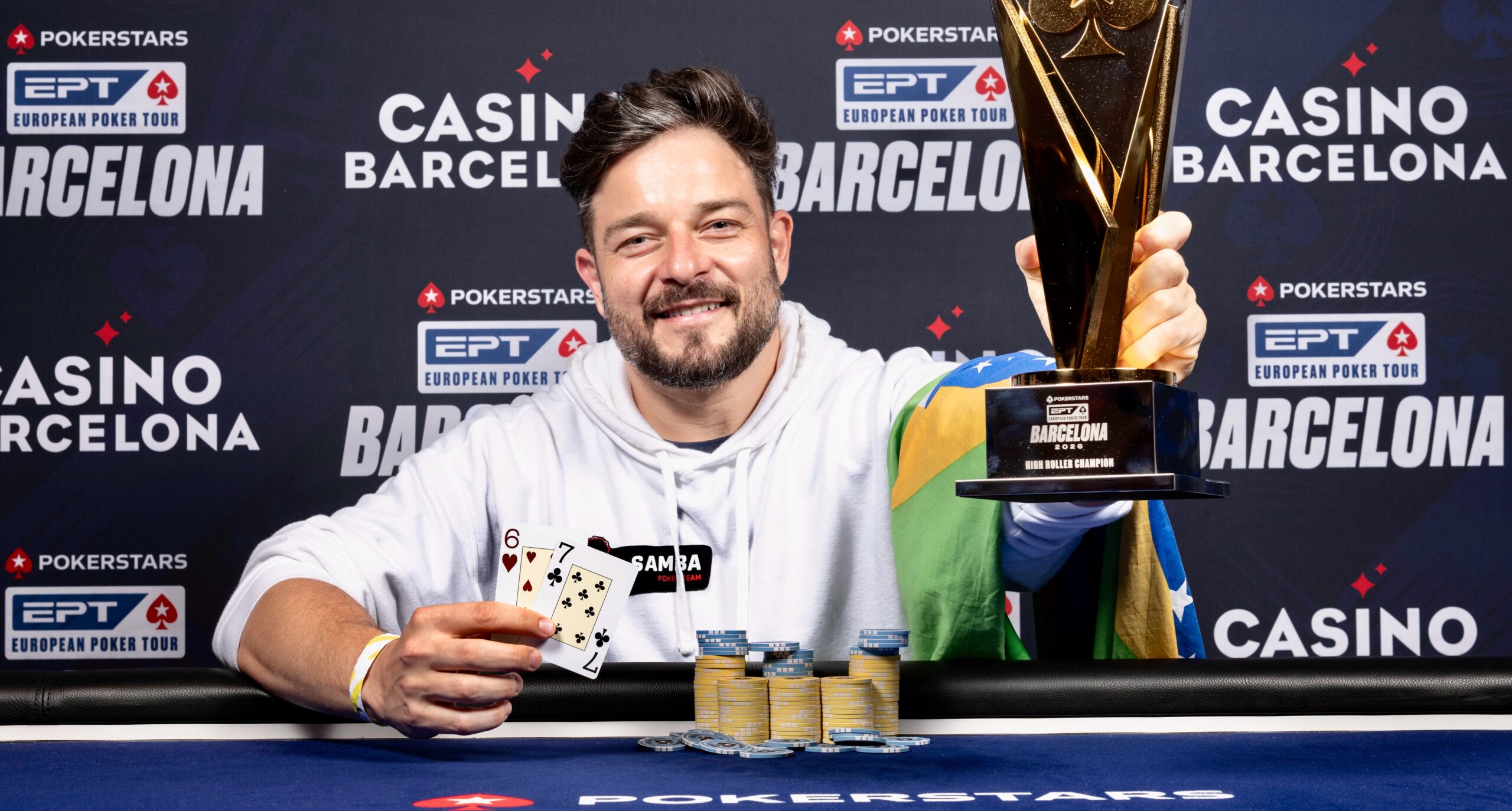 Fabiano Kovalski remporte deux gros titres consécutifs à l'EPT Barcelone