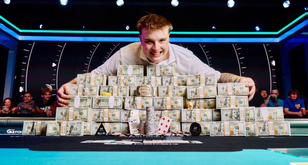 Lucas Jumalon remporte le Main Event des World Series Of Poker 2026