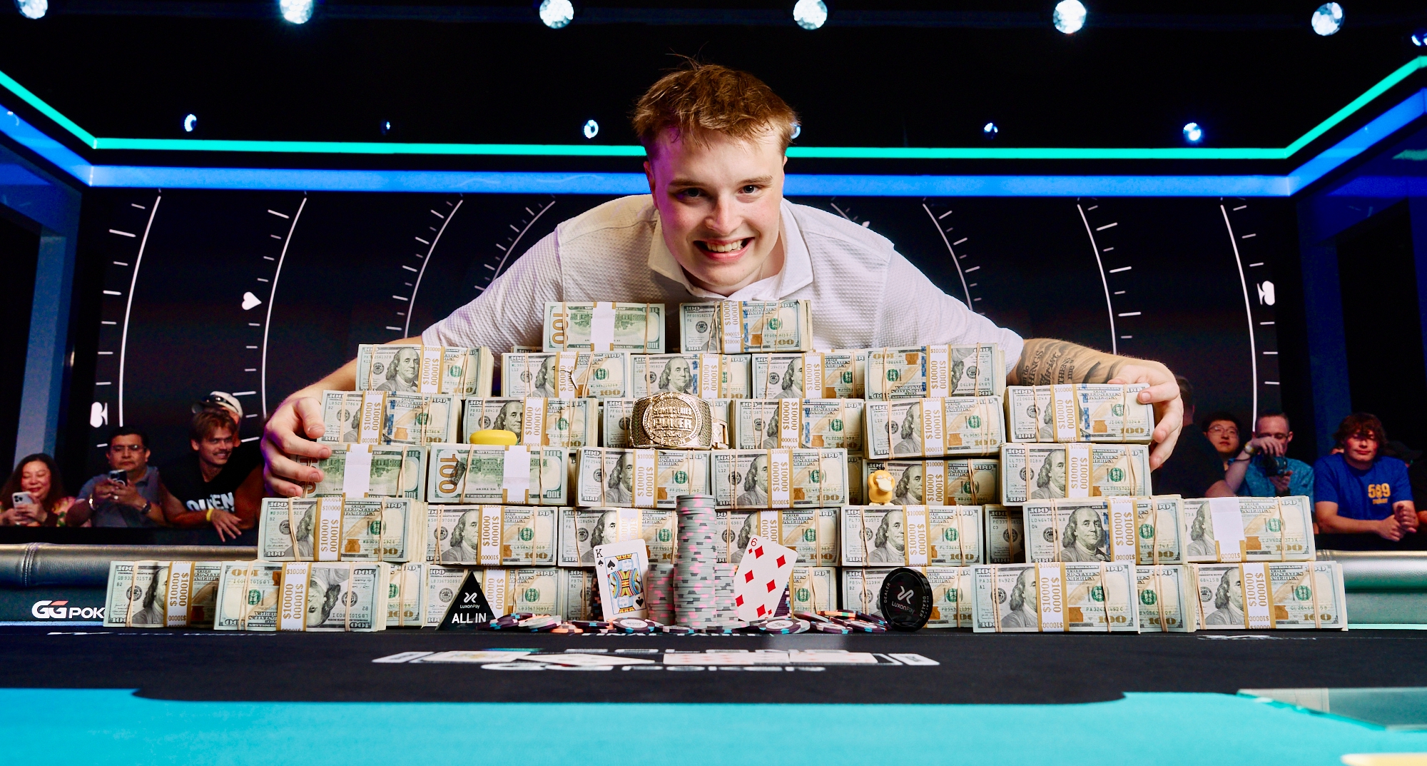 Lucas Jumalon remporte le Main Event des World Series Of Poker 2026