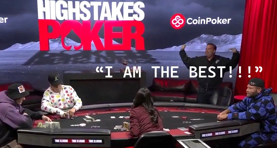 High Stakes Poker Randall Emmett fait la fête