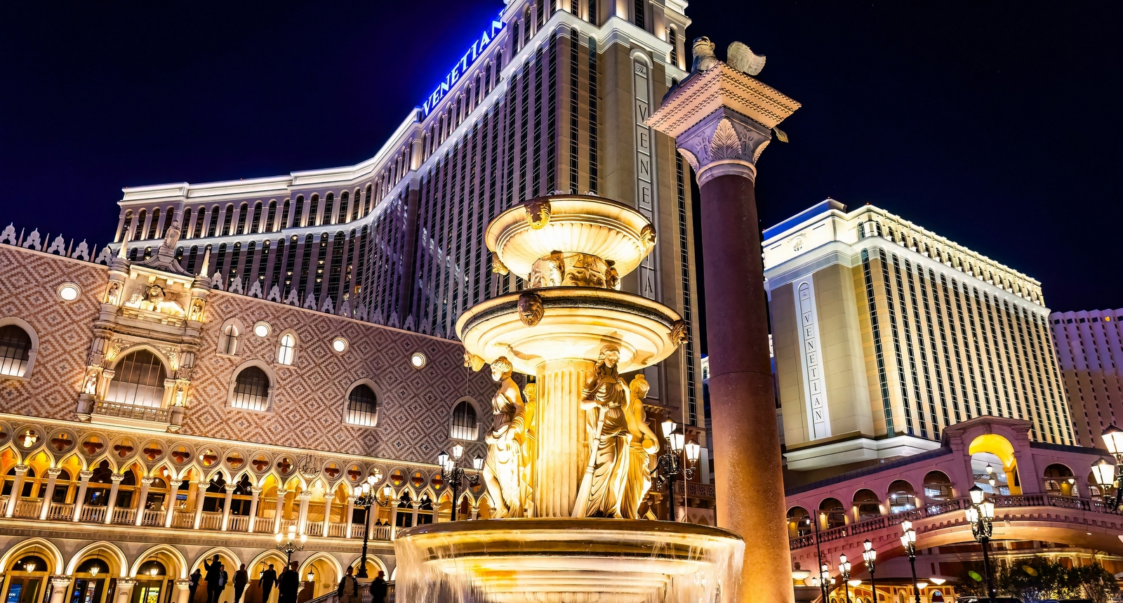 A picture of the Venetian Las Vegas