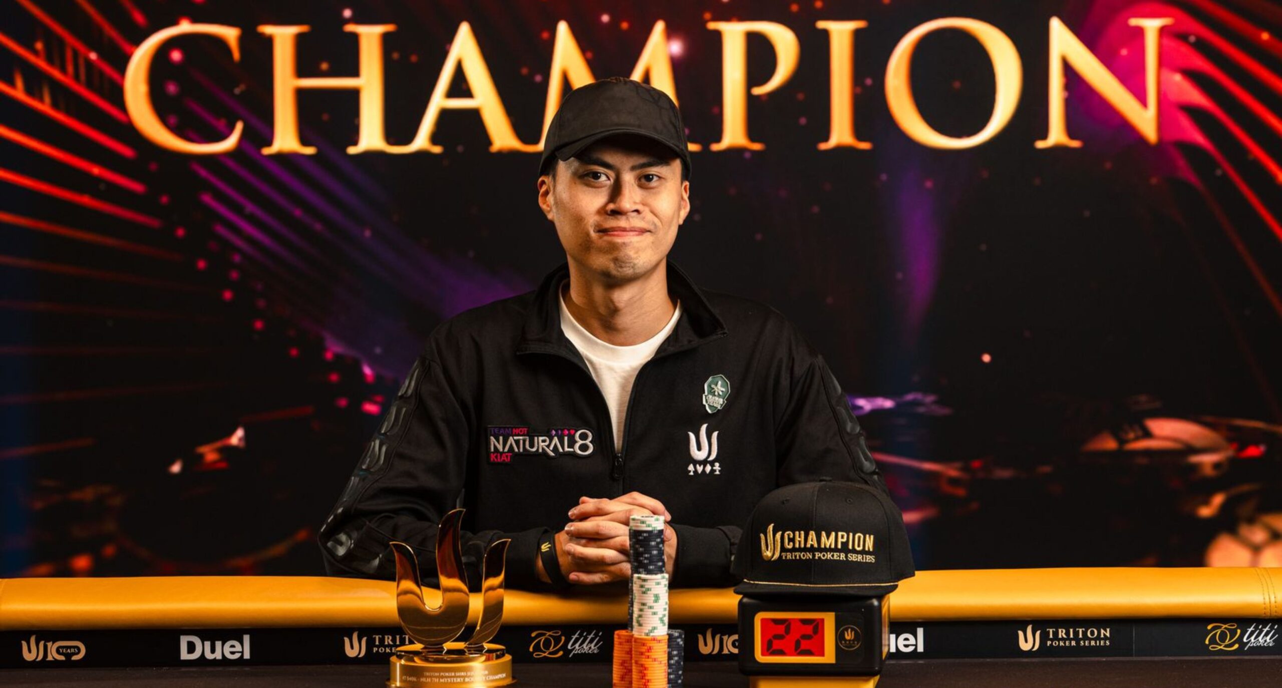 Kiat Lee remporte le Jeju Mystery Bounty pour son quatrième titre Triton