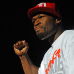 A picture of the rapper 50 cent