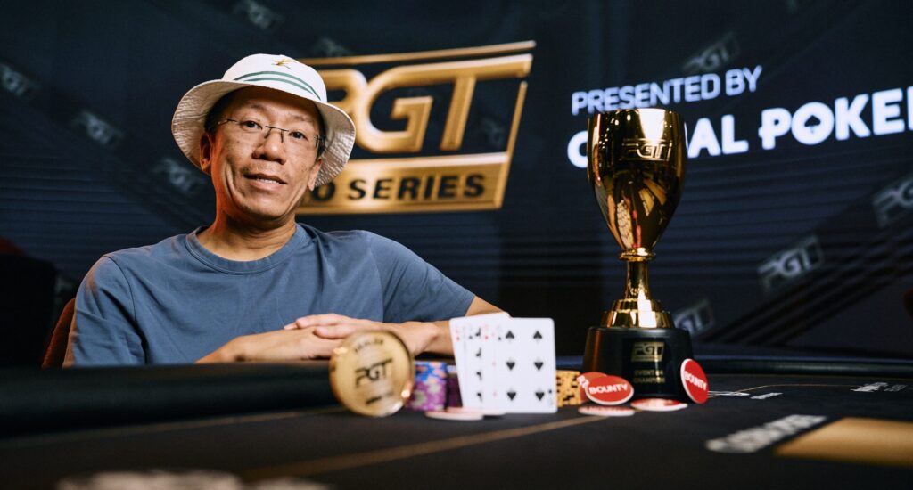 James Chen collecte 8 primes en route vers le titre PGT PLO