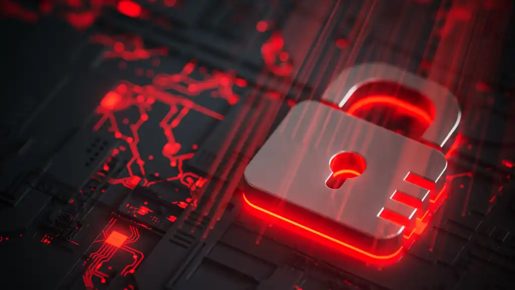 Vorhängeschloss als Symbol für Cybersecurity