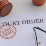A picture of a court order
