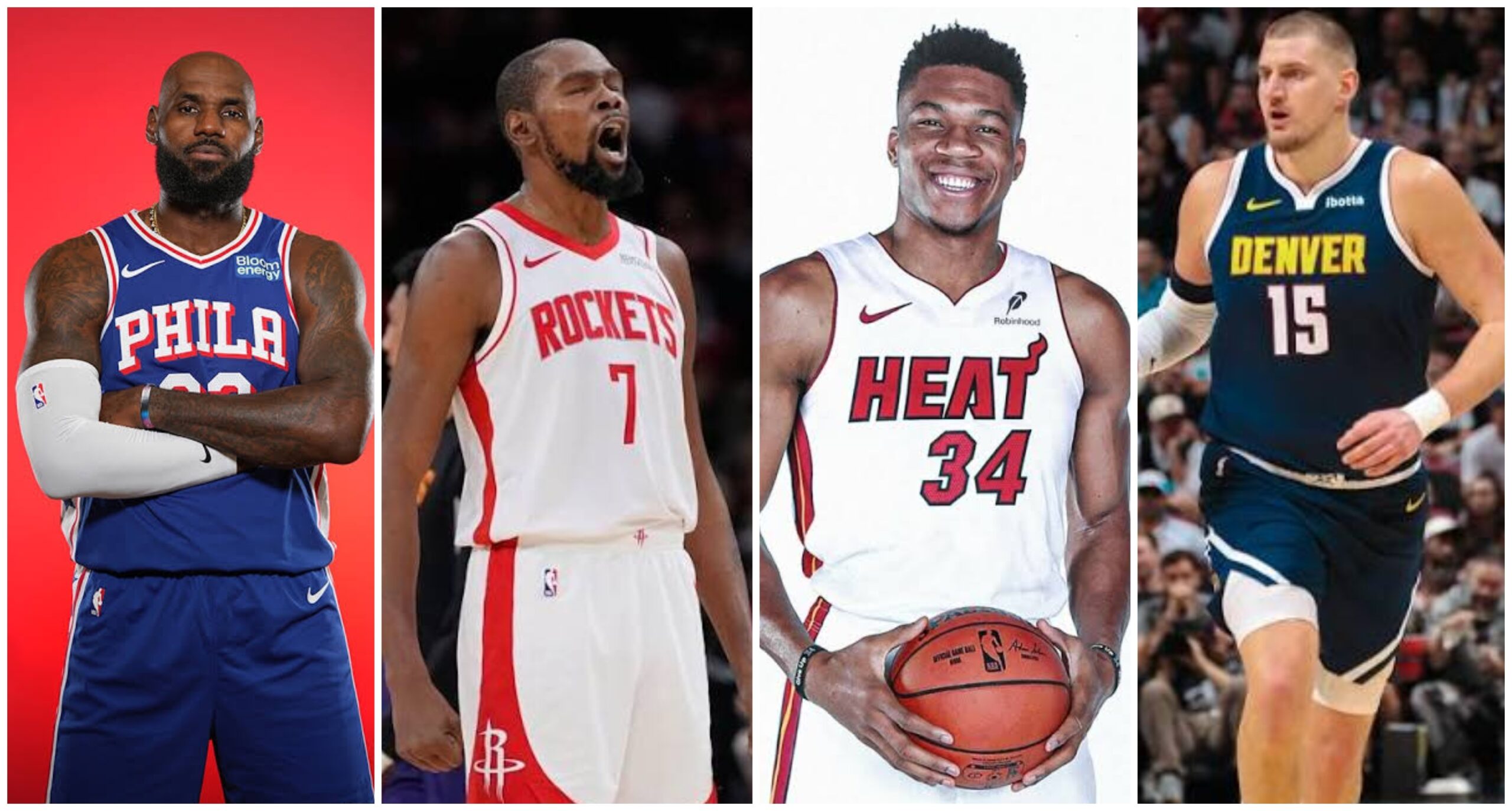 Une photo de superstars de la NBA qui soutiennent les partenariats de jeu pour les équipes et les joueurs
