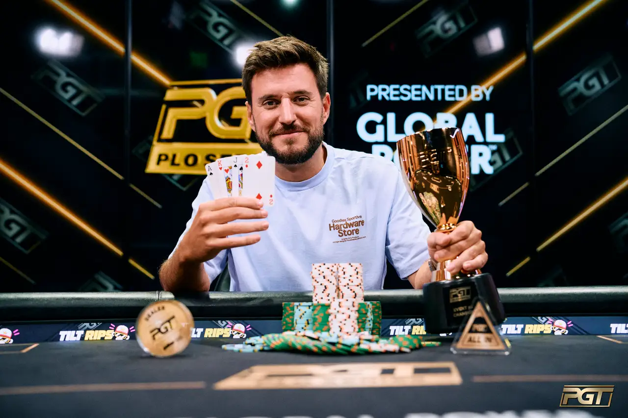 Cesar Garcia remporte l'événement de championnat de la série PGT PLO, 420 000 $