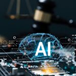 A picture of an AI computer software with a judge