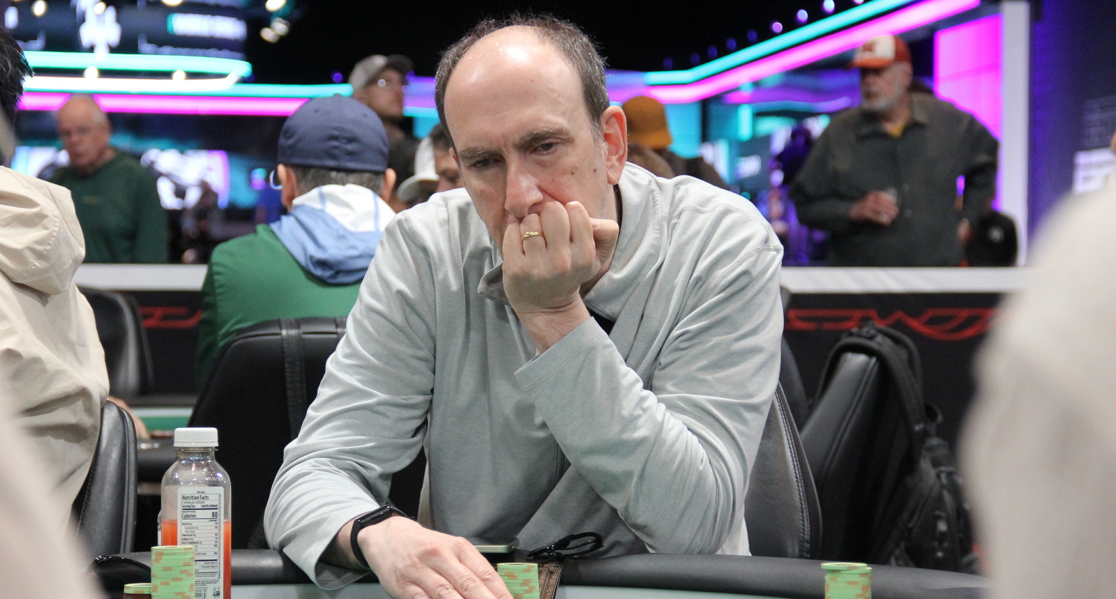 A picture of Erik Seidel at the 2026 World Series of Poker