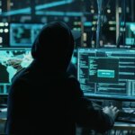 hacker doing DDoS attack