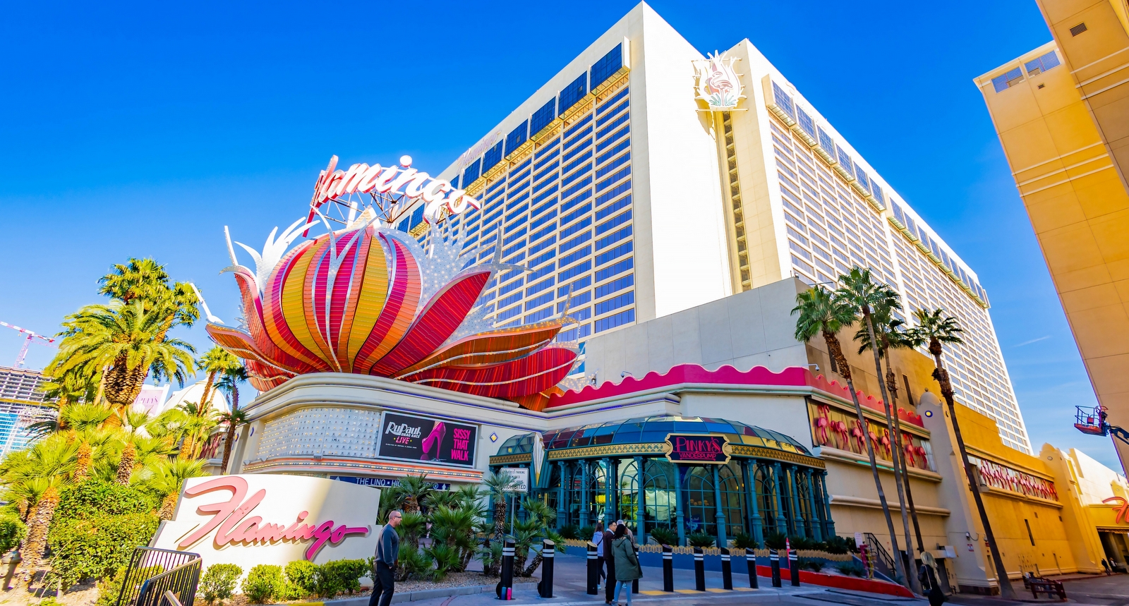 A picture of the Flamingo Casino in Las Vegas