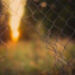 broken fence