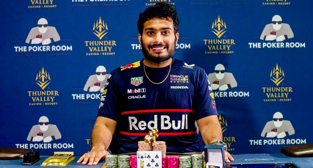 Manjunath Mulinti remporte le Main Event du circuit Thunder Valley des WSOP
