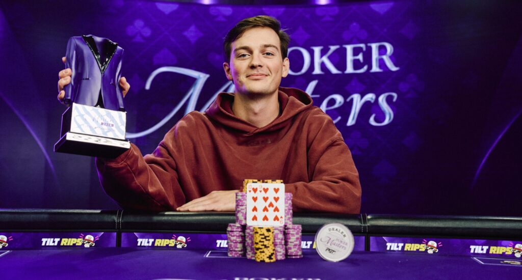 Myles Mullaly ouvre le Poker Masters 2026 avec son premier titre PGT