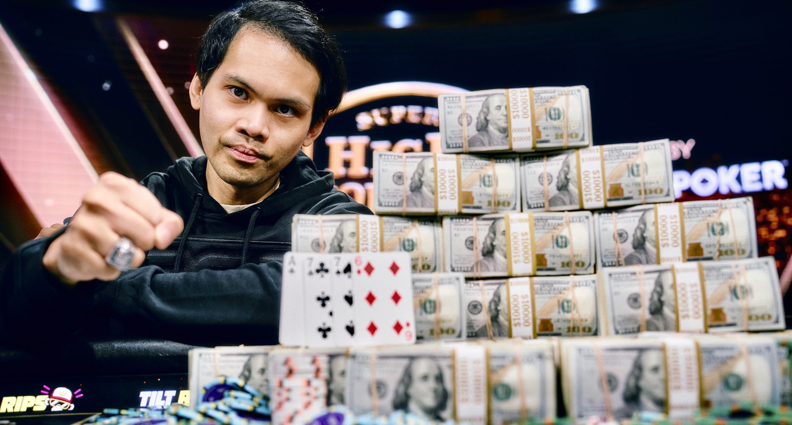 Sean Rafael remporte le Super High Roller Bowl du PLO, 1,15 million de dollars