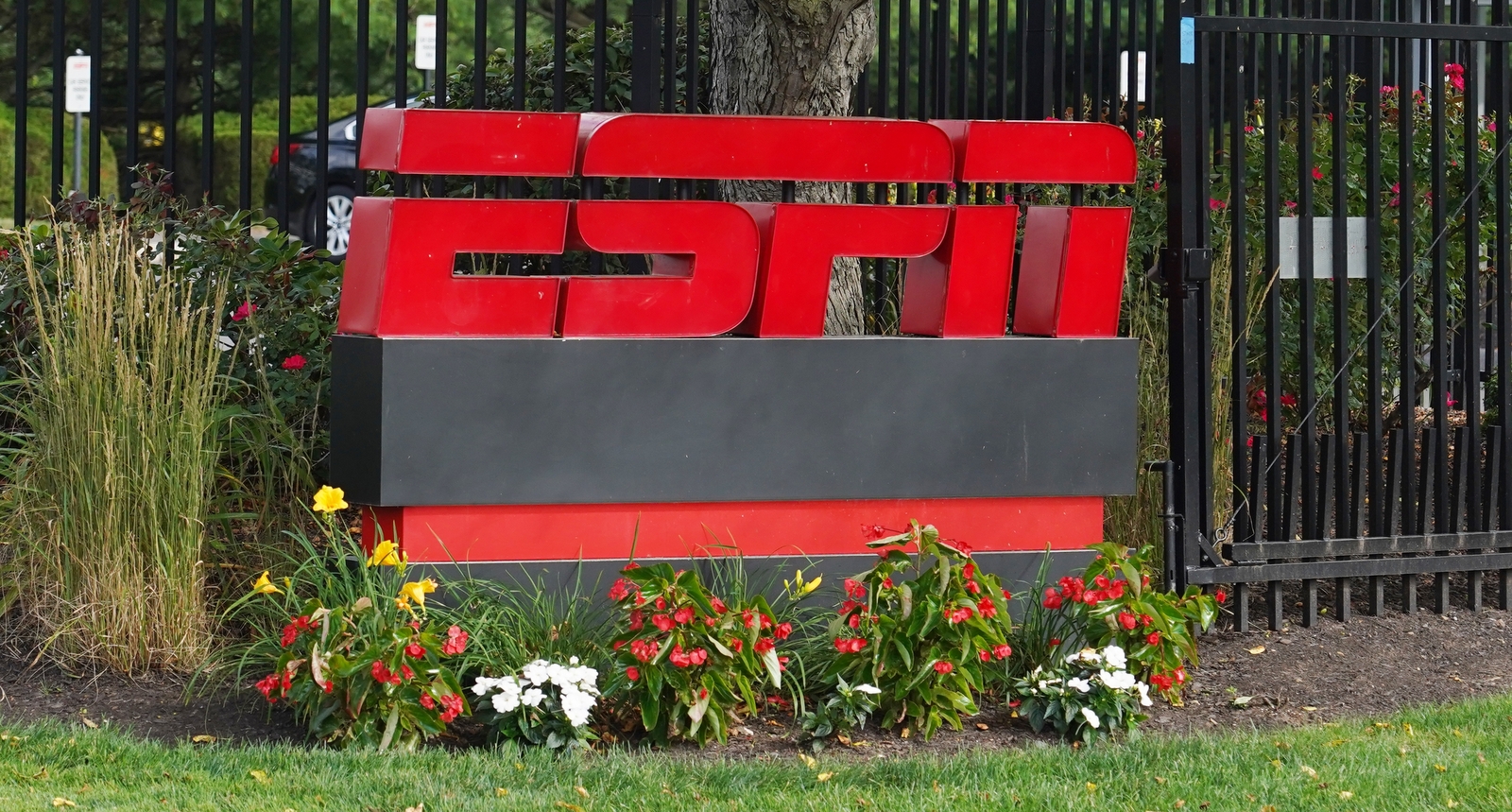 Une photo du logo ESPN